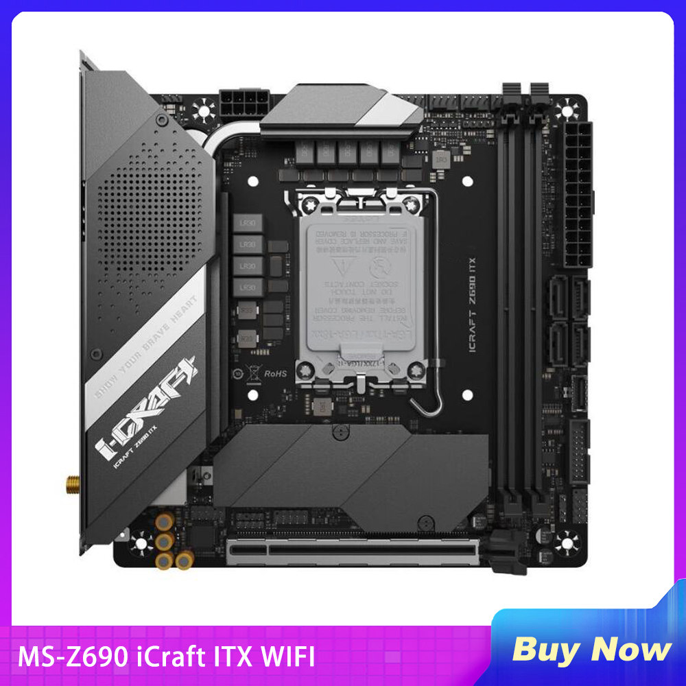 Lga1700 Itx Motherboard Ddr5 - Motherboard Desktop MS-Z690 iCraft ITX WIFI