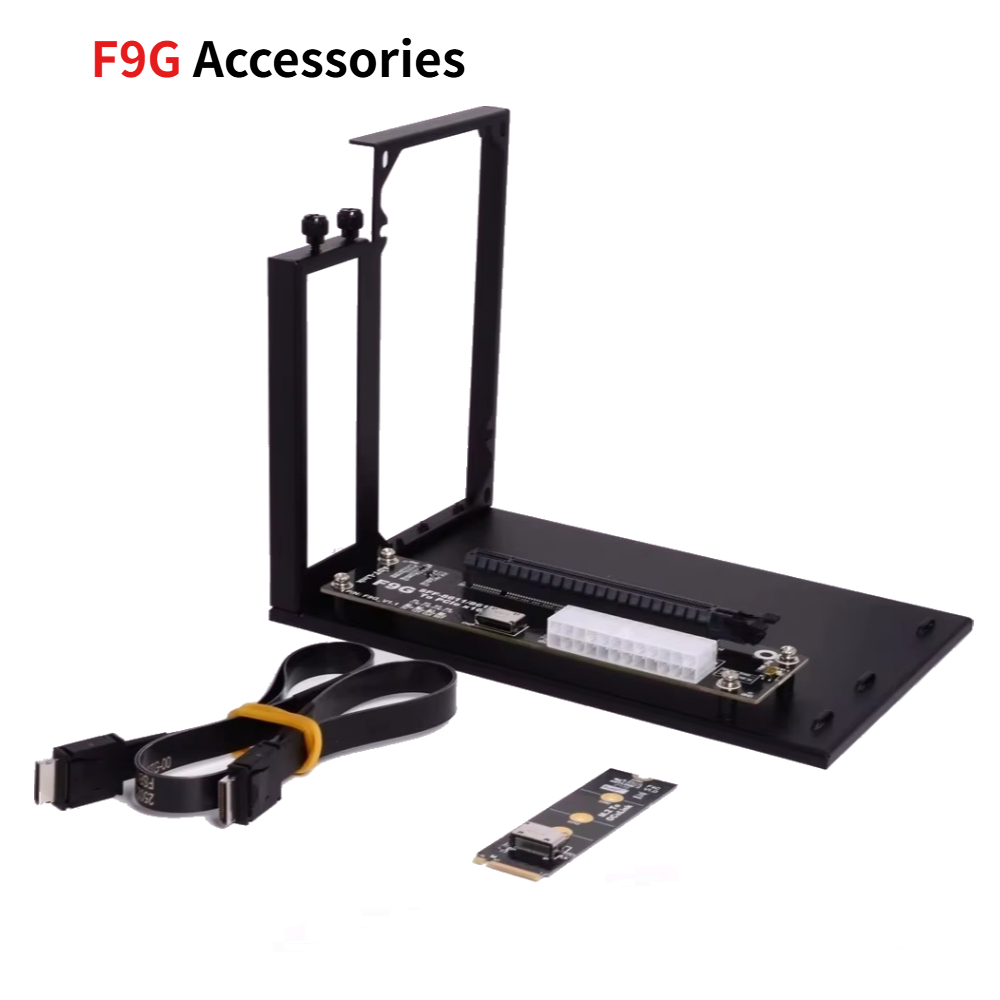 F9G-BK7 PCIe 4.0 X4 64Gbps OCu - Oculink Egpu Mini Pc ulasan dan harga