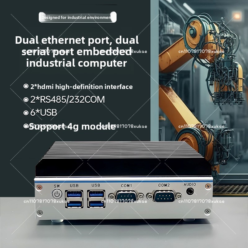 Mini PC Industri - Quad-Core N - Fanless Industrial Pc Rs485 Core I7 ulasan dan harga