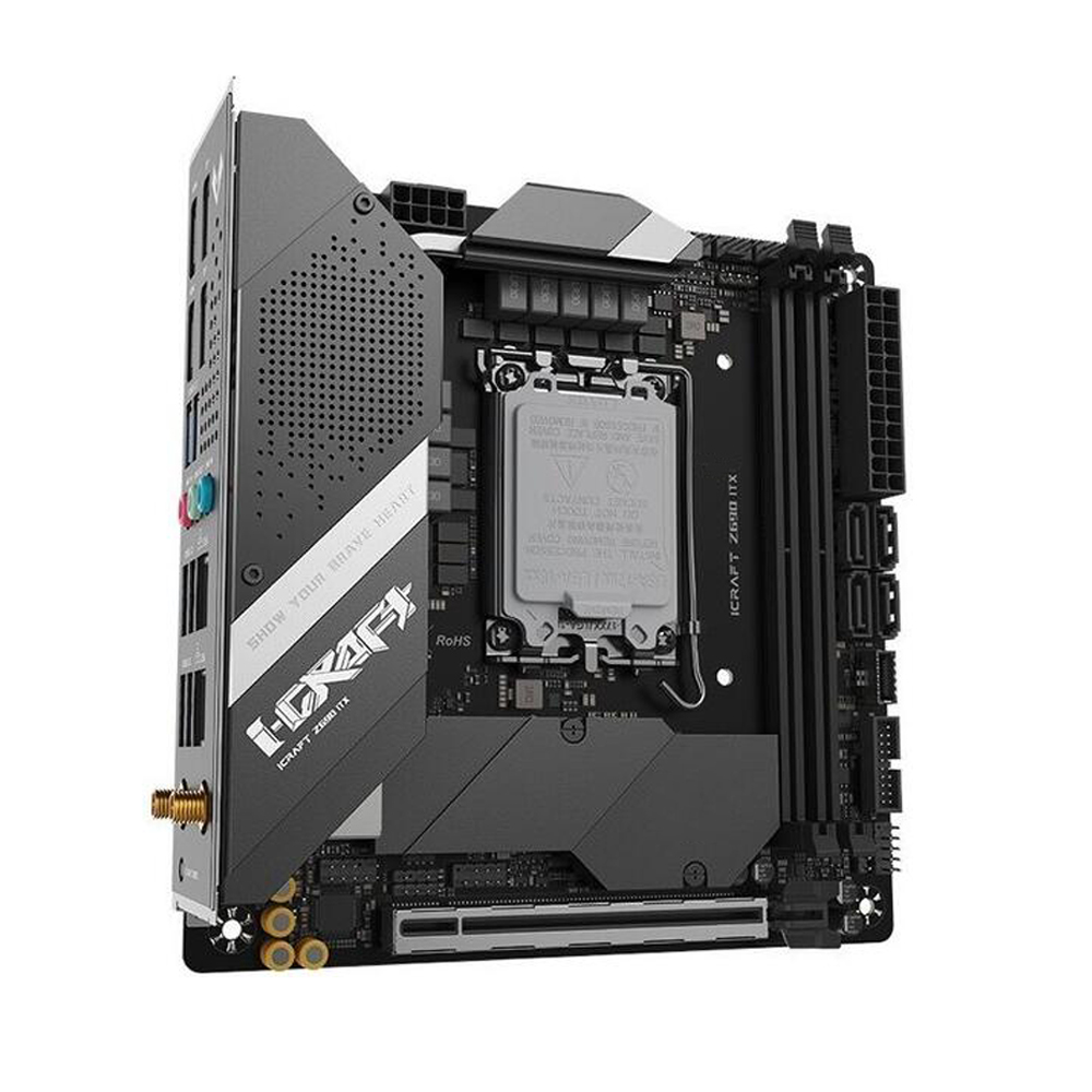 Motherboard Desktop MS-Z690 iC - Lga1700 Itx Motherboard Ddr5 ulasan dan harga