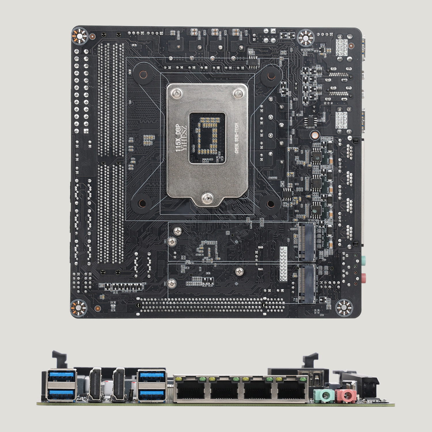 Motherboard LGA1151 C246 Vpro  - Nas Motherboard 8 Sata Mini Itx ulasan dan harga