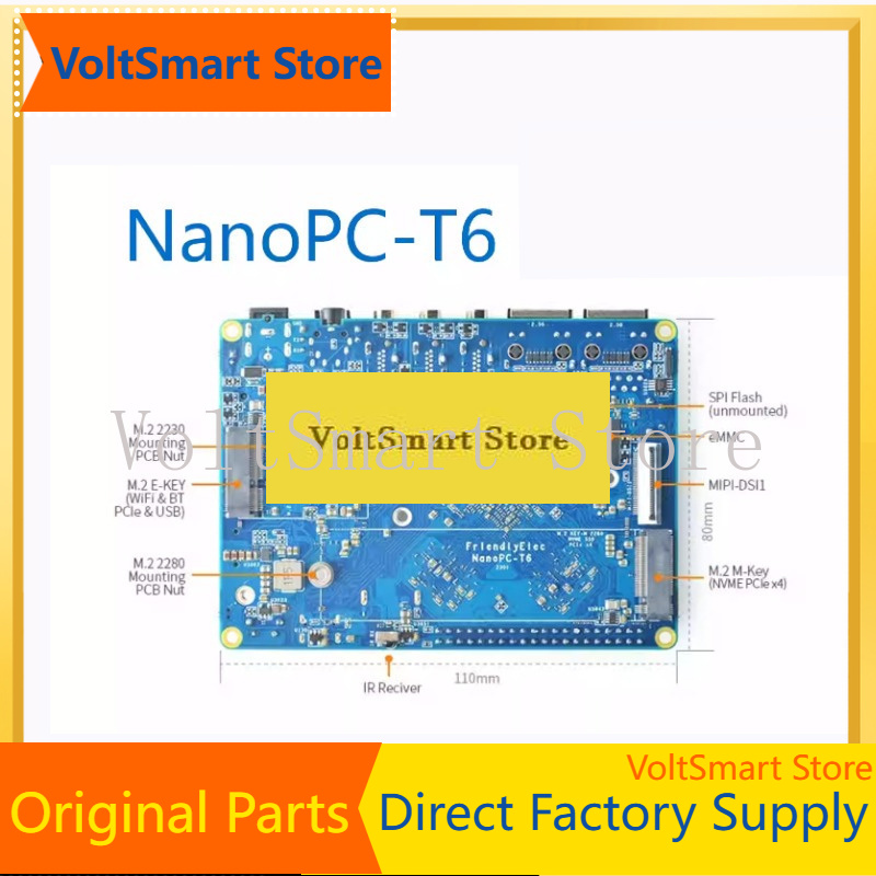 Papan Pengembangan VoltSNanopc - Rockchip Rk3588 Development Board ulasan dan harga