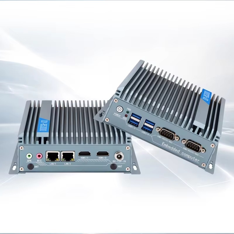 Komputer Industri dengan Prose - Fanless Industrial Pc Rs485 Core I7 ulasan dan harga