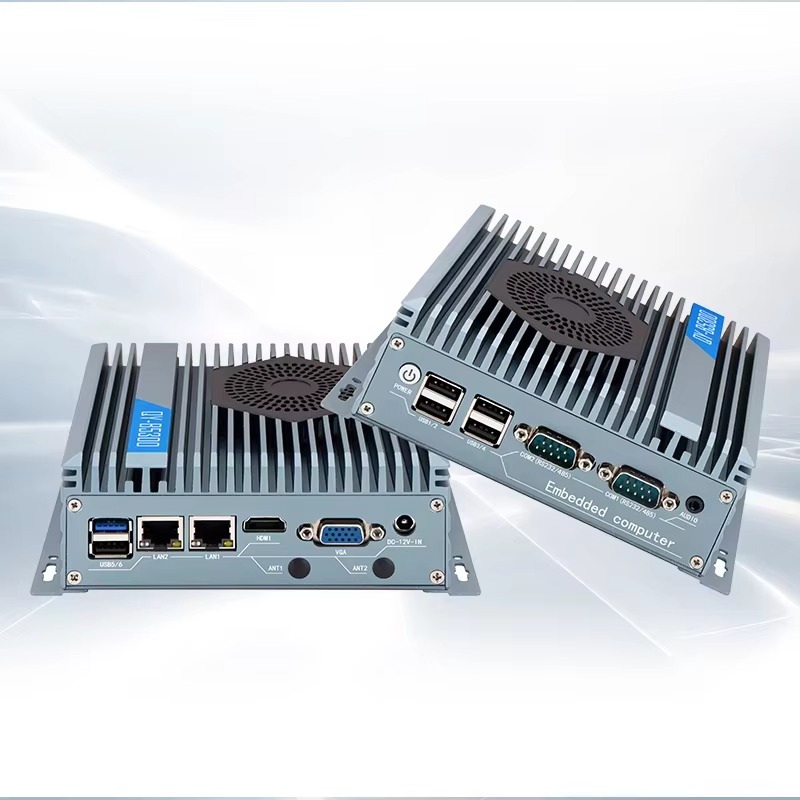 Komputer Industri dengan Prose - Fanless Industrial Pc Rs485 Core I7 ulasan dan harga